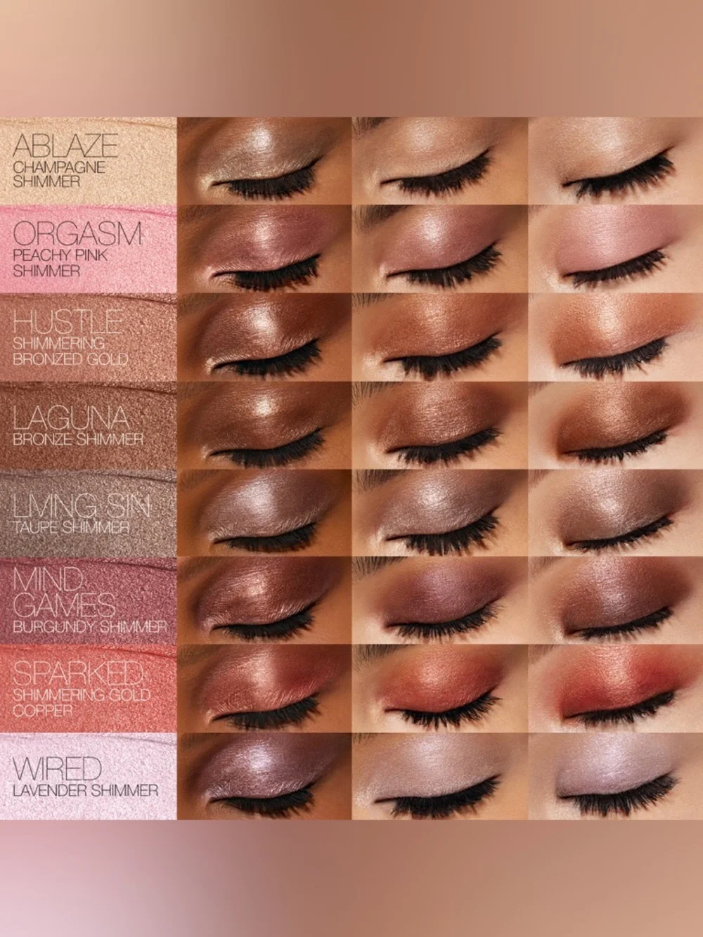 NARS swipe shade